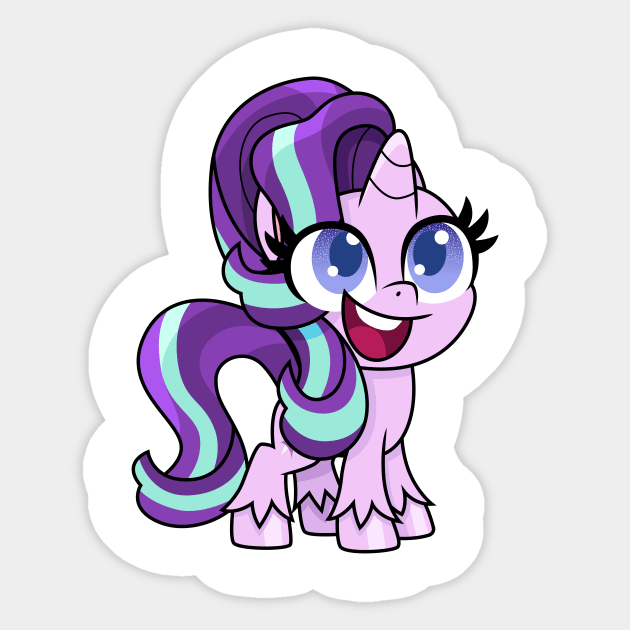 Pony Life Starlight Glimmer Sticker by CloudyGlow